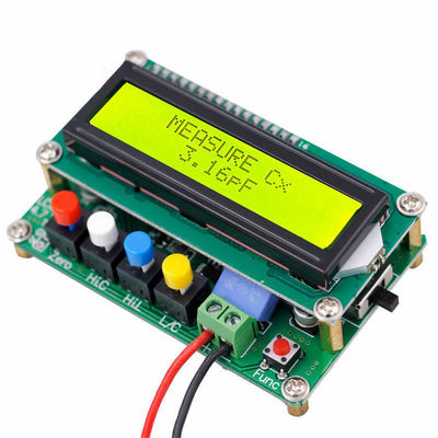 Lc100-A Lcd دیجیتال با دقت بالا ظرفیت تحرک L / C متر Capacitor تست فرکانس 1Pf-100Mf 1Uh-100H Lc100-