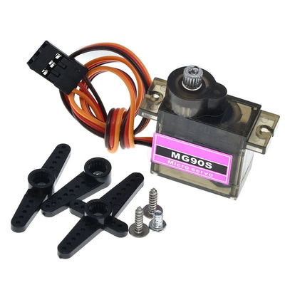 MG90S Metal Gear Digital 9g Servo برای هلیکوپتر هواپیمای قایق ماشین MG90 9G در انبار