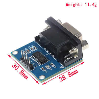5.5V MAX3232 MAX232 ماژول RS232 به TTL Serial Port Converter DB9 کانکتور