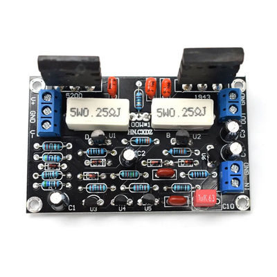 لوله 2SC5200+2SA1943 هیفی آدیو تقویت کننده هیئت مدیره مونو کانال 100W DC 35V C1-001