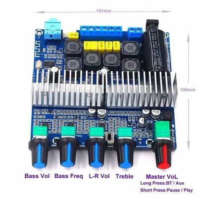 CA-3169B 2.1 Channel Subwoofer Amplifier Board TPA3116D2 آدیو استریو برابر کننده امپ 5.0 قدرت HIFI
