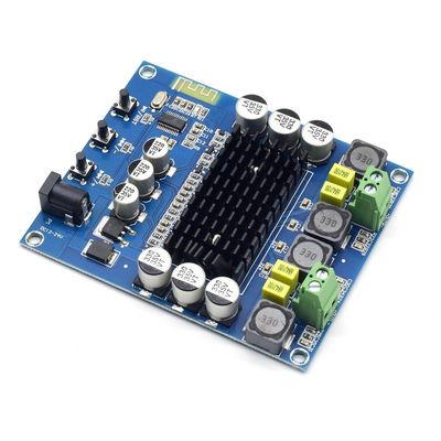 برد تقویت کننده دیجیتال بی سیم TPA3116D2 با توان خروجی 2*50 وات تقویت کننده بلندگو بلوتوث 5.0 DIY DC12-24V