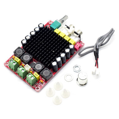 برد تقویت کننده دیجیتال TDA7498 با توان خروجی 2*100 وات ولتاژ ورودی DC14-34V و محافظت در برابر گرمای بیش از حد