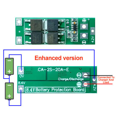 2S 20A 7.4V 8.4V 18650 لیتیوم باتری محافظ هیئت مدیره استاندارد/توازن Diy Bms برای 18650