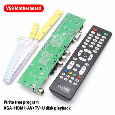 HDVX9-AS V4.5 Universal LED TV Mainboard V59 Universal LCD LED TV Controller Board (بورد کنترل تلویزیون ال ای دی جهانی)