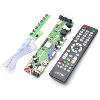 HDV56R-AL V2.2 V56 Universal TFT LED TV Mainboard LCD Controller Board برای تلویزیون های SKD کیت و قطعات