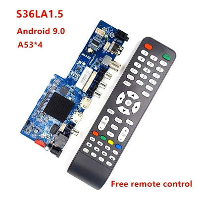 صفحه مدار تلویزیون هوشمند LED 32 اینچی 1 + 8G مبتنی بر PCB با ولتاژ 12 ولت