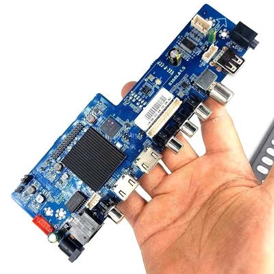 صفحه مدار تلویزیون هوشمند LED 32 اینچی 1 + 8G مبتنی بر PCB با ولتاژ 12 ولت