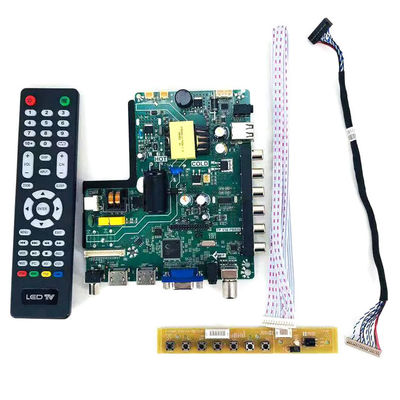 32 اینچ FHD LED TV Mainboards Firmware 1920*1080 Inbult TP.V56.PB826 برای تلویزیون های LG