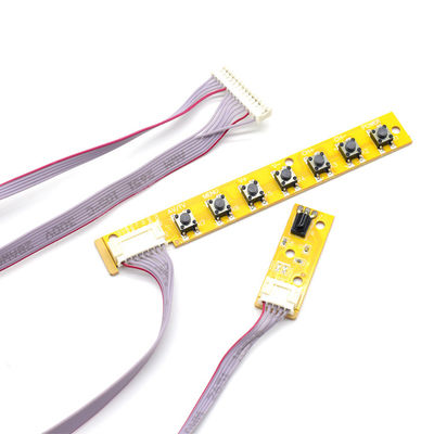 7K V59 V56 Universal 7 Keys صفحه کلید برای تلویزیون LCD صفحه اصلی هماهنگی صفحه کلید با IR