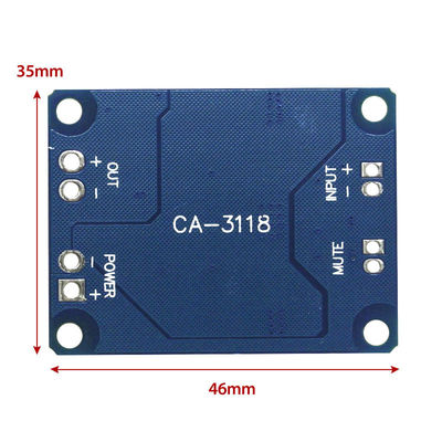 برد تقویت کننده CA-3118 1*60W 8-24V TPA3118 PBTL Mono Class D برد صوتی دیجیتال پاور