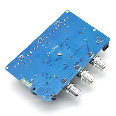 CA-3166B برد تقویت کننده قدرت دیجیتال DC12-24V 50Wx2 + 100W با ماژول صوتی بلوطوت 5.0 کلاس D