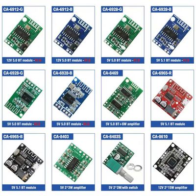 قطعه برد تقویت کننده ماژول صوتی بلوتوث TPA3116 TPA3118 PAM8610 PAM8403 CA6912