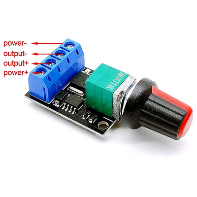 CA-110A 10A PWM DC کنترل کننده سرعت موتور 5V 12V فرمانده تنظیم کننده سرعت LED Dimmer