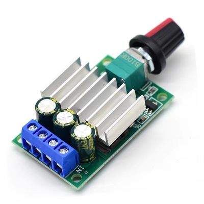 CA-110AS 12V/24V 10A PWM DC Motor Speed Control Governor Stepless LED Dimmer Power Controller ماژول تنظیم کننده ولتاژ