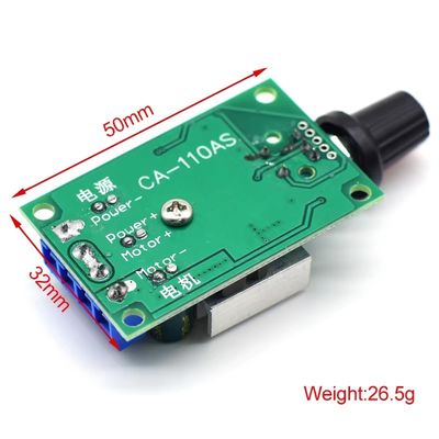 CA-110AS 12V/24V 10A PWM DC Motor Speed Control Governor Stepless LED Dimmer Power Controller ماژول تنظیم کننده ولتاژ