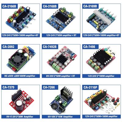 2 * 50W بی سیم دیجیتال تقویت کننده قدرت هیئت مدیره TPA3116D2 DIY اسپیکر تقویت کننده ماژول