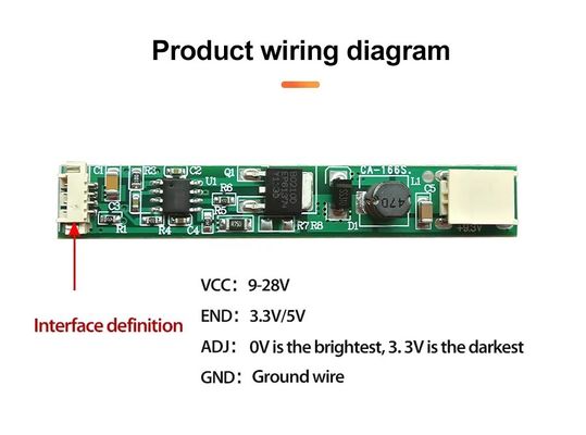 CA-166S ماژول IGBT Universal LED Backlight Driver Board لپ تاپ ولتاژ بالا و خروجی جریان ثابت ماژول تنظیم پذیر