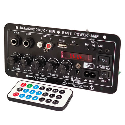24V/220V CAR AMPLIFIER مونو آمپلی فایر برای سوبووفر و میکروفون دوگانه