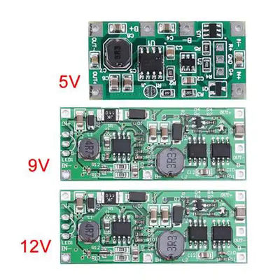 DC 5V 9V 12V شارژ ماژول تقویت کننده مرحله ای برای باتری لیتیوم 18650 محافظت از تبدیل ولتاژ UPS