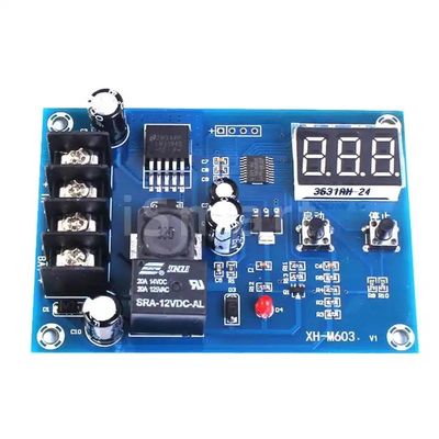 XH-M603 12-24V ذخیره سازی باتری لیتیوم شارژر کنترل سوئیچ محافظ هیئت مدیره با صفحه نمایش LED