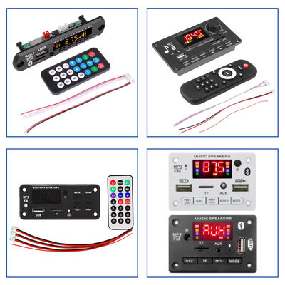 MP3 Player USB Module BT 5.0 MP3 Decoder Board FM AUX تقویت کننده قدرت ضبط رادیو