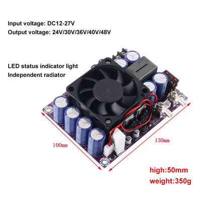 500W 25A تقویت کننده قدرت خودرو ماژول منبع برق DC-DC مرحله به سمت بالا تقویت کنورتر تقویت ماژول