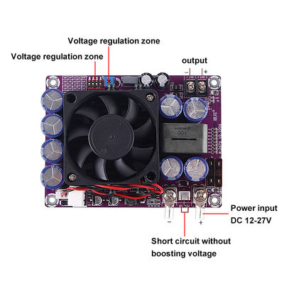 500W 25A تقویت کننده قدرت خودرو ماژول منبع برق DC-DC مرحله به سمت بالا تقویت کنورتر تقویت ماژول
