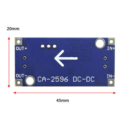 3.2-40V ورودی 1.5-35V خروجی تنظیم پذیر DC به DC ماژول منبع برق LM2596