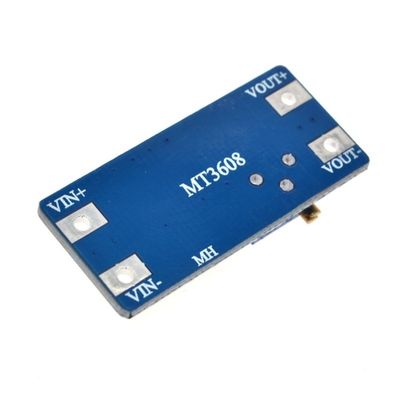 نوع نصب MT3608 2A 2-24V DC-DC Boost Converter Board برای منبع برق تنظیم پذیر
