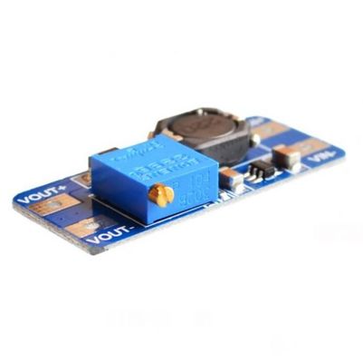 نوع نصب MT3608 2A 2-24V DC-DC Boost Converter Board برای منبع برق تنظیم پذیر