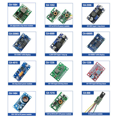 ماژول قدرت مرحله ای DC-DC LM2596S 4.0-40 تا 1.3-37V برای کاربردهای صنعتی
