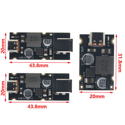 QC4.0 QC3.0 نوع C ماژول آداپتور شارژ سریع USB PD65W با نوع نصب استاندارد