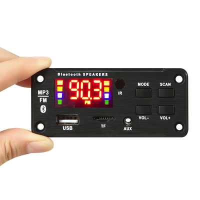 ماژول تقویت کننده صدای خودرو 50 واتی بلوتوث 5.0 با رادیو USB TF FM و کانال 5.0