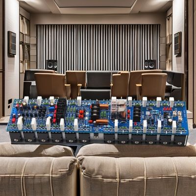 قدرت بالا 2 کانال 2x1000w 24 لوله 5200 1943 حرفه ای تقویت کننده صفحه برای صحنه