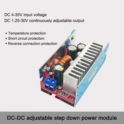 160W 8A DC DC Step Down Buck Converter 4V-32V به 1.2V-30V ماژول تغذیه تنظیم شده برای وسایل نقلیه