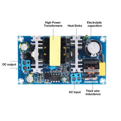ماژول برق AD-DC 24V 50W برای سیستم های کنترل صنعتی