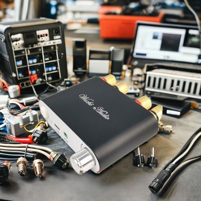 50W * 2 BT 5.0 تقویت کننده قدرت صوتی ماژول 2.0 دو کانال استریو گیرنده تقویت کننده