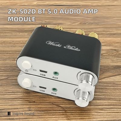 50W * 2 BT 5.0 تقویت کننده قدرت صوتی ماژول 2.0 دو کانال استریو گیرنده تقویت کننده