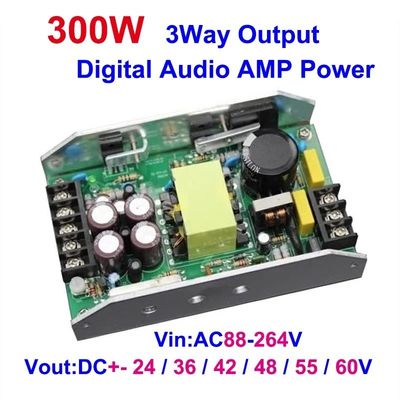 منبع برق دوگانه 300 وات DC 24/36/48V 12V1A برای تقویت کننده صوتی TPA3255 TPA3221 TPA3116