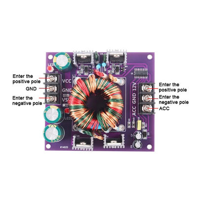 12V ولتاژ ورودی صنعتی DC-DC کنورتر با تقویت کننده دوگانه قدرت