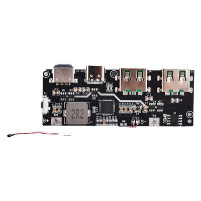 22.5W QC4.0 PD3.0 5 پورت دوگانه USB بانک برق تلفن همراه مدار محافظ صفحه اصلی