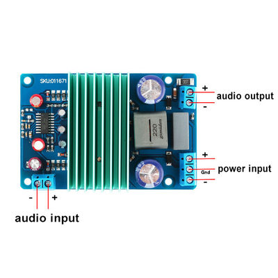 قدرت بالا 250W کلاس D HIFI دستگاه تقویت کننده دیجیتال LM3886 گیرنده برای حرفه ای