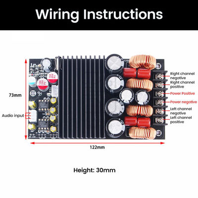 TPA3255 Audiophile 300W Bi-Channel Stereo Module Digital Amplifier Board برای حرفه ای های صوتی