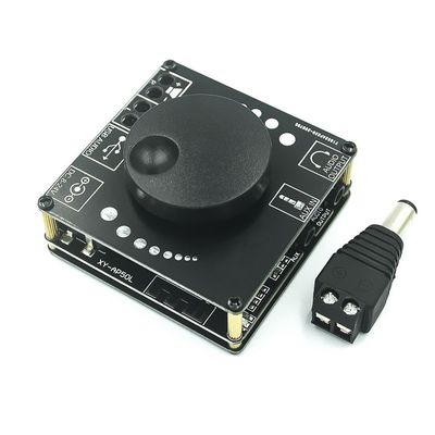 2x50W دو کانال اسپیکر 3.5mm AUX آدیو استریو BT 5.0 آمپر HIFI دیجیتال قدرت تقویت کننده