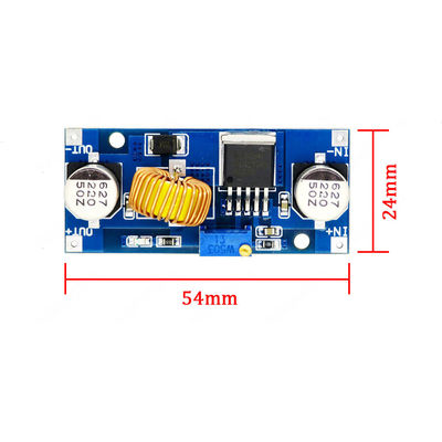 ماژول 5A DC Boost Converter 4-38V قابل تنظیم در پایین منبع برق 96٪ کارایی ماژول Buck