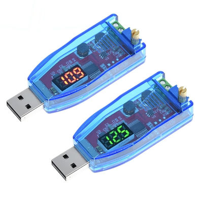 پتانسیومتر تنظیم پذیر USB Step Up/Down Converter برای LED DC-DC 5V به DC 1-24V Power