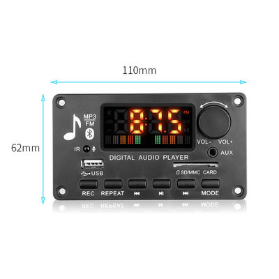 مادربرد تقویت کننده خودرو با ماژول بلوتوث با قدرت بالا 2x40W با پشتیبانی از فرمت صوتی APE و عمر باتری 20 ساعت