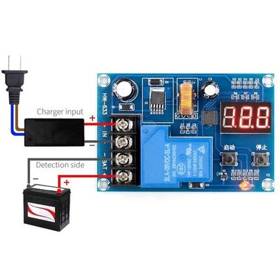 XH-M604 ماژول کنترل شارژ باتری صفحه نمایش دیجیتال تمام قدرت خاموش محافظت سوئیچ IC قدرت