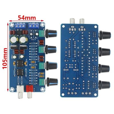4 کانال تقویت کننده خانگی NE5532 ماژول پیش تقویت کننده استریو با گیرنده های مدار کنترل صدا
